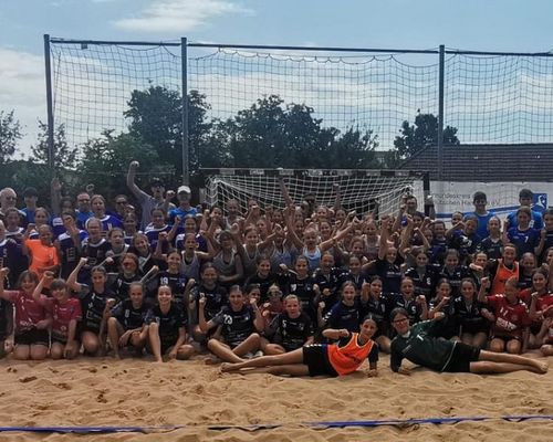 Die Gruppenphase der FDDH Jugend- und Mini Beach Handball Turnier Serie 2024 ist beendet